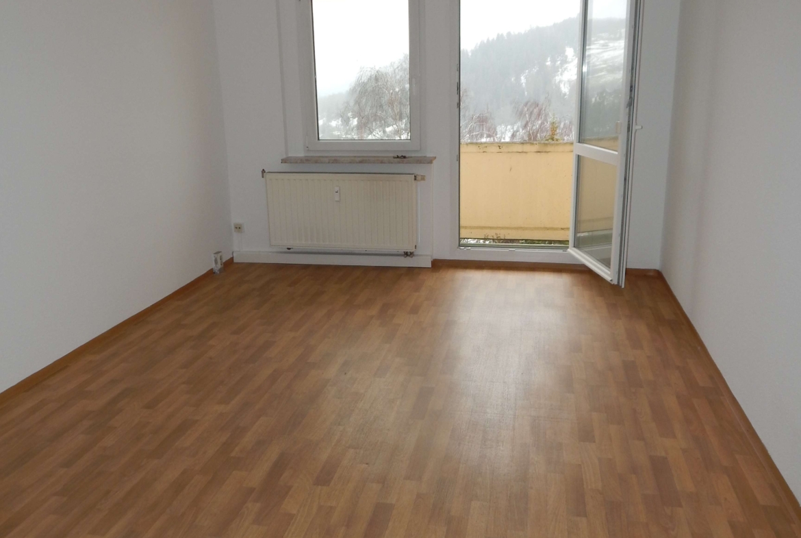Schüler aufgepasst! Kaltmiete 2 Monate geschenkt! Tolle 1-Raum-Wohnung mit Balkon und Aufzug! in Klingenthal