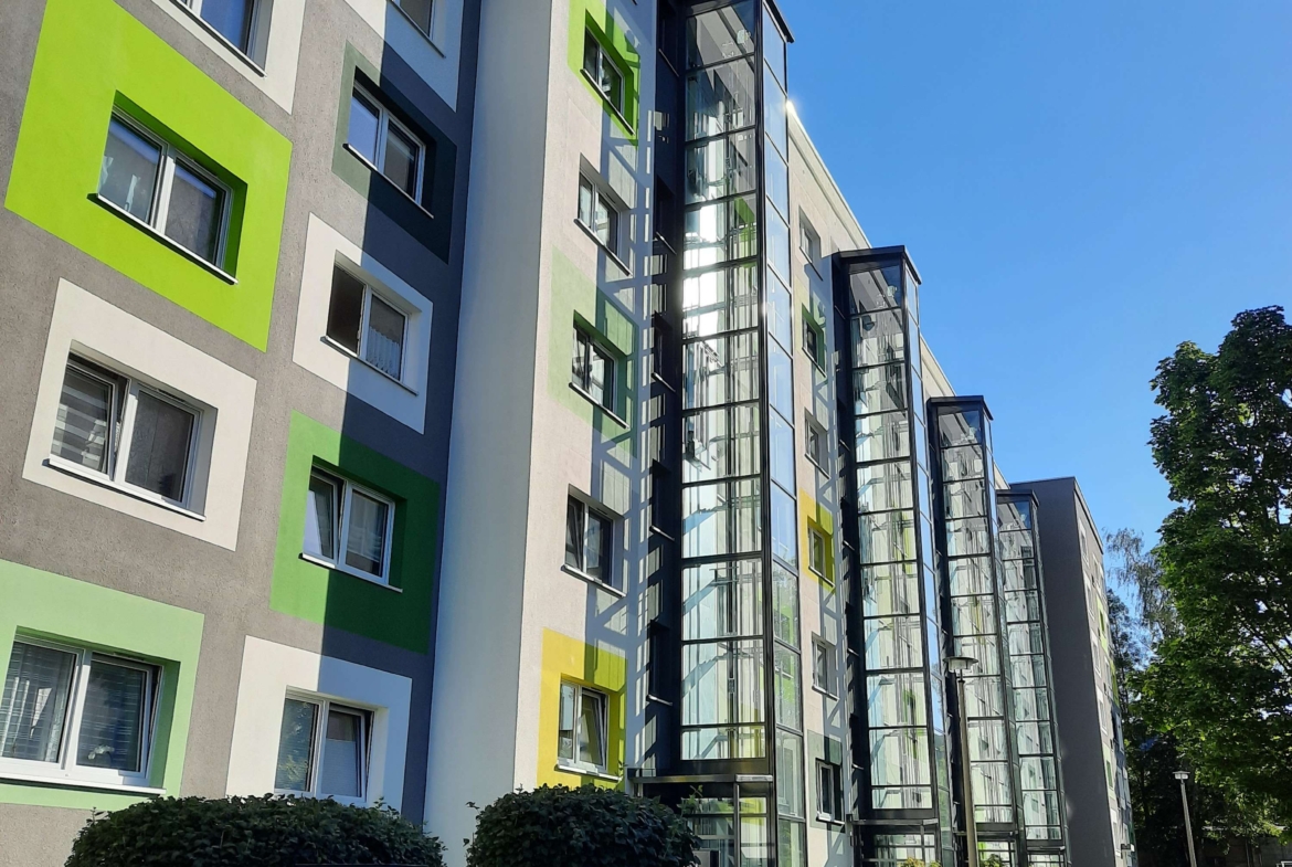 3-Raum Wohnung mit Balkon & Dusche, EBK möglich in Chemnitz