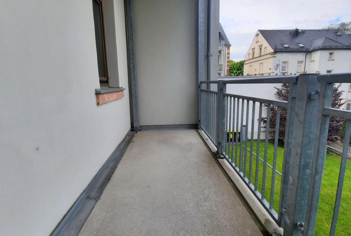 2 Monat kaltmietfrei * 2R-Wohnung mit großem Balkon und Wannenbad in Chemnitz