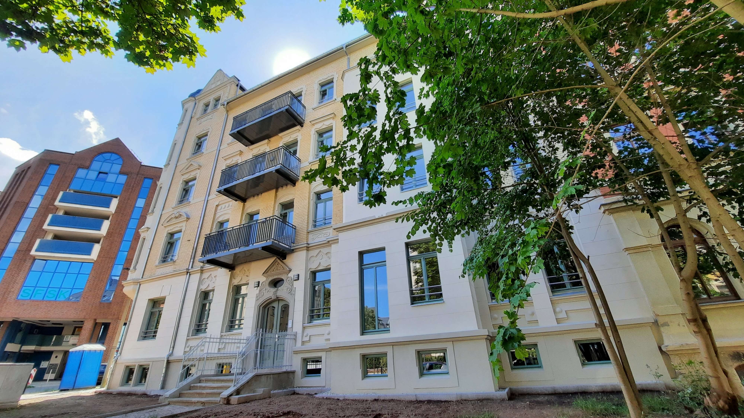 2 RaumWE mit Dusche und Fußbodenheizung sucht Sie! in Chemnitz