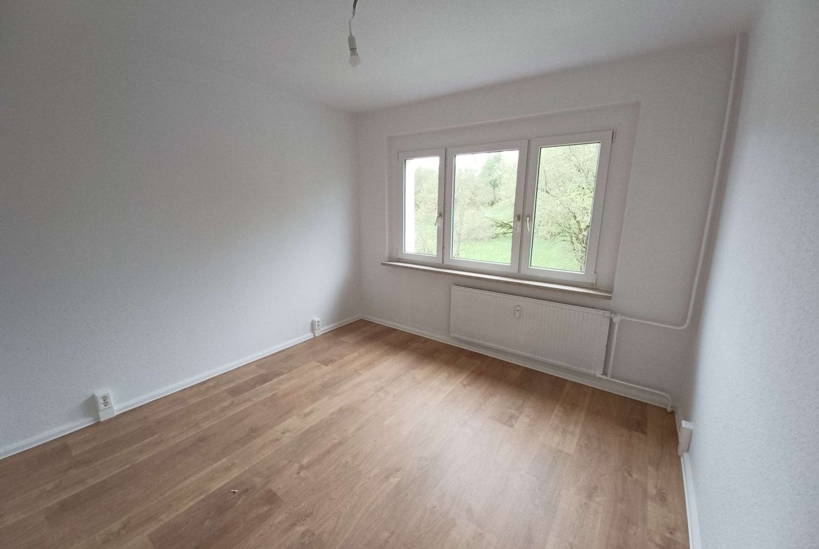 Frisch sanierte 4-Raum-Wohnung mit XXL-Balkon und TOP-Aussicht! in Klingenthal