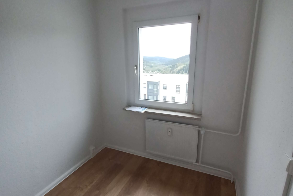Frisch sanierte 4-Raum-Wohnung mit XXL-Balkon und TOP-Aussicht! in Klingenthal