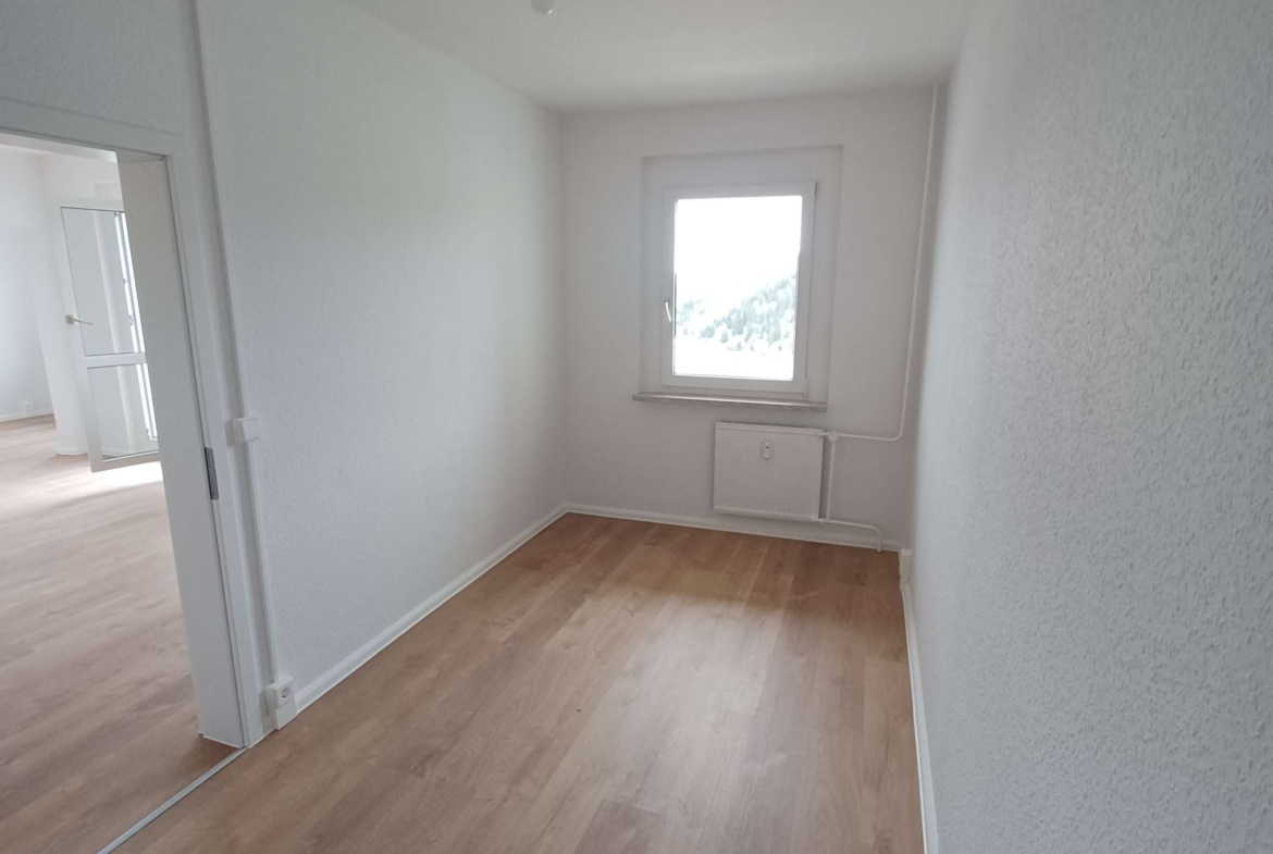 Frisch sanierte 4-Raum-Wohnung mit XXL-Balkon und TOP-Aussicht! in Klingenthal