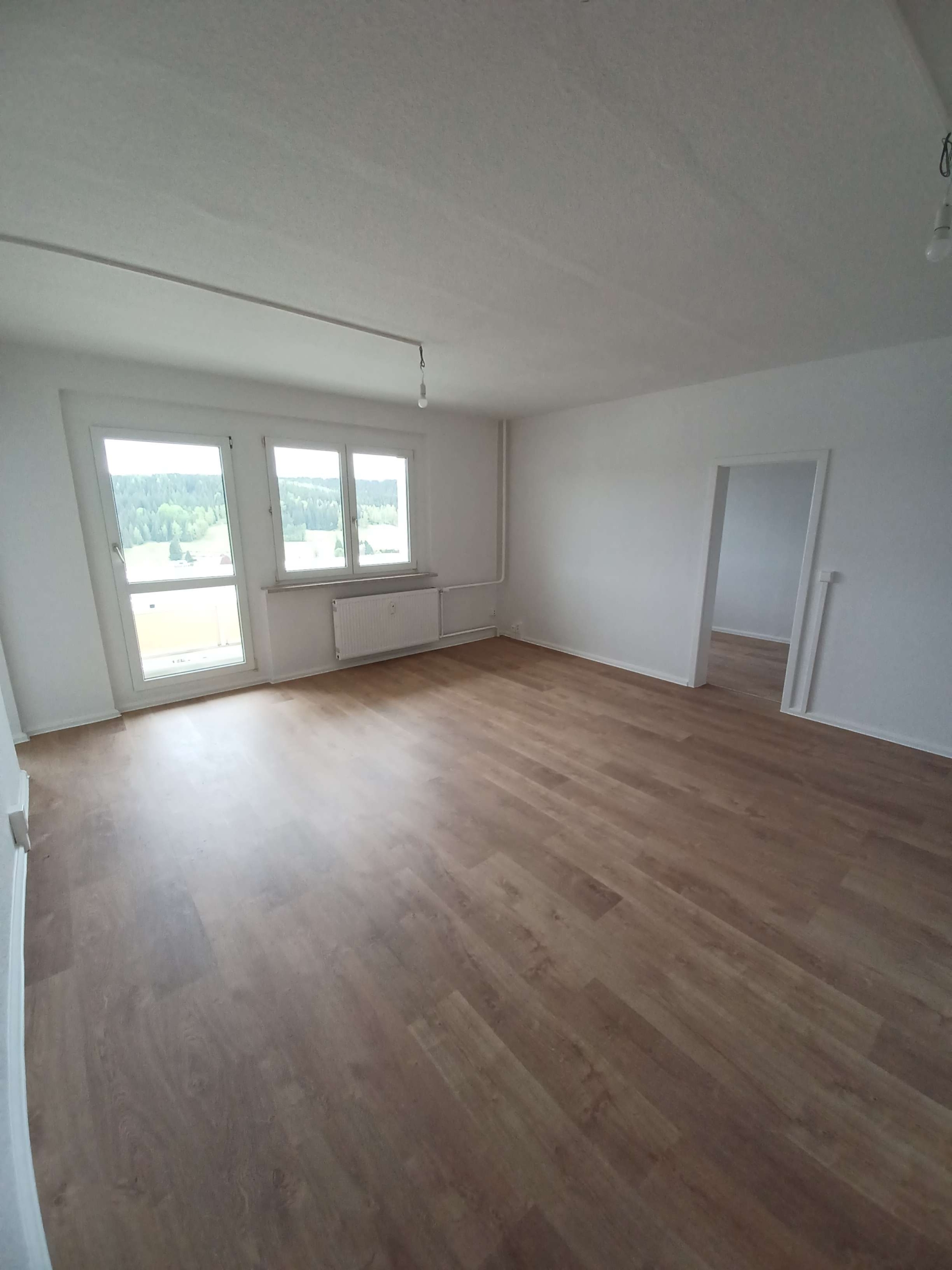 Frisch sanierte 4-Raum-Wohnung mit XXL-Balkon und TOP-Aussicht! in Klingenthal