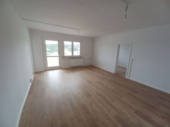 Frisch sanierte 4-Raum-Wohnung mit XXL-Balkon und TOP-Aussicht! in Klingenthal
